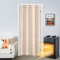 SK Studio Türvorhang Blickdicht Thermo Gardinen Vorhang mit Ösen Thermovorhang Kälteschut Wärmeisolierend für Schlafzimmer Tür Schrank Vorhang Creme, 150x200cm