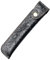 Leather Pen Case Holder, Protective Pen Case, Fountain Pen Holder Case, Carving Craft, with Metal Button, Genuine Leather Handmade, Portable, for Stylus Touch Pen, Ballpoint Pen, Pencils (Black)