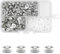 JJWNMLL 60 M5x4mm Chicago Vis Post Reliure Vis Kit (Silver)