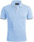 geeksport Poloshirts Herren Kurzarm Tennis Slim Fit Golf Polo Shirt Männer Sport Schnelltrocknend Atmungsaktiv Polohemd Sommer Outdoor Golf T-Shirt(Himmelblau-L)
