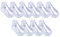 Leeadwaey 10 estiradores de zapatos de bebé transparentes profesionales para almacenar calcetines de 8 cm, 10 unidades, 8 cm, 10 unidades, 9 cm, 9 cm
