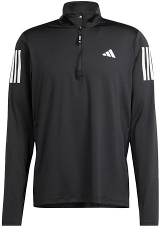 adidas Herren Own The Run Half-Zip Jacket Track Top, Black, XS