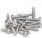 50 Pcs Self Tapping Screws, M3 x 30mm Multi Purpose Screws, 304 Stainless Steel, Torx Pan Head Screws for Wood, Drywall and Furniture