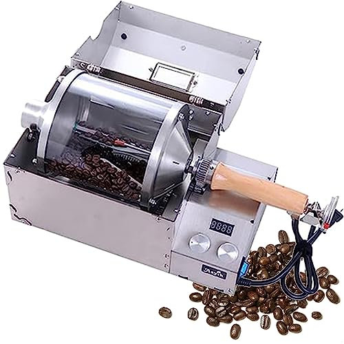 Elektrischer Kaffeeröster, Vollautomatischer elektrischer Kaffeeröster für den Haushalt Professioneller elektrischer Kaffeeröster für Zuhause/Restaurant