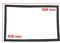 JCSPARES® - Guarnizione Sostituzione Magnetica 666 x 539 mm Per Frigorifero Compatibile Bosch Siemens