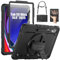 SEYMAC Case for Samsung Galaxy Tab S10 Ultra 2024/S9 Ultra 14.6 inch, Shockproof Case With Screen Protector, Hand Strap, Shoulder Strap, Stand and Pen Holder for Galaxy Tab S10/S9/S8Ultra, Black