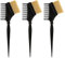 FRCOLOR 3st Kamm Färbepinsel Für Den Friseursalon Bürsten Haar Shop Liefert Bleichen Diy Salon Werkzeug Haarfärbepinsel-set Salon Sterben Kit Haarfärbemittel Abs Weiches Fell Farbpinsel