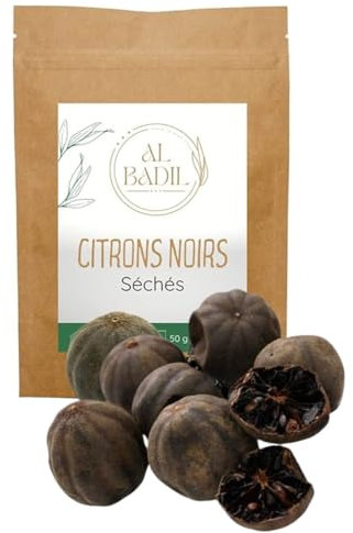 al badil Limón negro seco (lumi): este condimento tradicional es un ingrediente imprescindible para los amantes de la cocina.