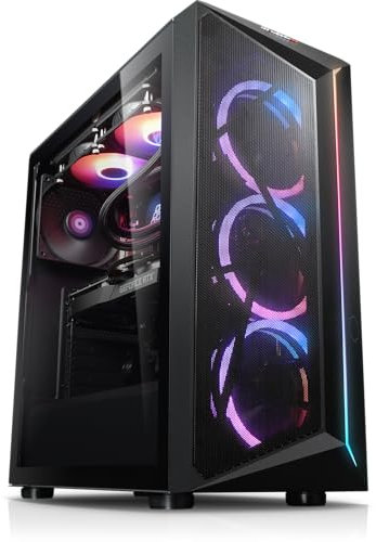 Kiebel Gaming PC Fortress 12 Intel Core i9-12900KF 16-Kerner, 64GB DDR5, NVIDIA RTX 4080 Super 16 GB, 2TB SSD, WLAN, Bluetooth, Windows 11 [186673]