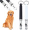 ZLYSYCM 2 Pack Hundepfeife Gegen Bellen, Wird FüR Den RüCkruf Verwendet Hundepfeife Gegen Bellen, Hundepfeife Hochfrequenz Lautlos, Verstellbare Hundepfeife Gegen Bellen Mit UmhäNgeband, Mit Lanyard