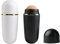 2 Stück Gesichtsroller,Vulkanstein Roller, Face Roller,Ölabsorbierender Roller,Hautpflege Löschpapier Puderpapier, Massage Gesichtsroller für Fettige Hautpflege,Schwarz, Weiß