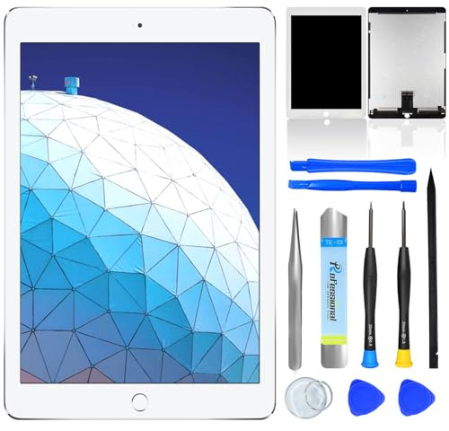 NB+ Touch Screen LCD Ricambio for iPad Air 3 A2153 A2123 A2152 10.5 Pollice 2019 Display LCD Digitizer Frontale Pannello In Vetro Bianco con Strumenti
