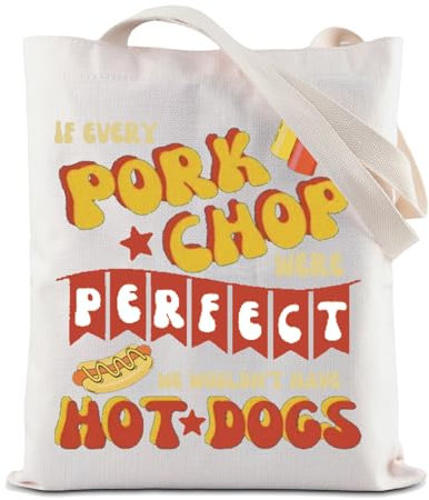 BAUNA Borsa per la spesa riutilizzabile per amanti dei cartoni animati di Steven Fans borsa per la spesa regalo per gli amanti dei cartoni animati, Borsa per braciole di maiale, 35*40cm