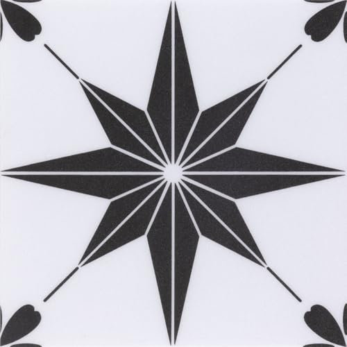 Peel and Stick Floor Tiles Self Adhesive, Vinyl Flooring for Bathroom Kitchen Living Room, Waterproof Stick on Floor Tiles Easy to Use 20x20cm 20pcs（0.8㎡）