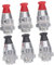 NAMOARLY 6pcs Pressure Cooker Parts Tower Pressure Cooker Valve Replacement Set Safety Valve Accessories