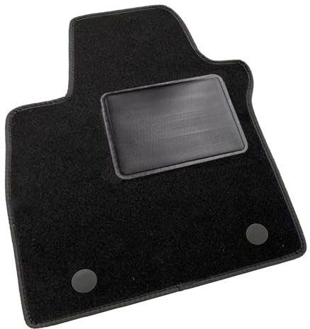 DHCarMats | Fussmatte nur Fahrerseite für Renault Clio 4 2012-2019 | Maßgeschneiderter Fahrerteppich Teppich | Autozubehör - Autoteppiche 1 Stück