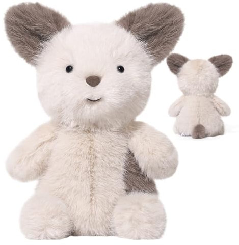 Jlobnyiun Plüschtier Welpe – niedliches und weiches Hundespielzeug – Spielzeug für Babys, Jugendliche und Erwachsene – Geschenkidee zum Geburtstag, für Dodo, Dekoration für Zimmer oder Partys