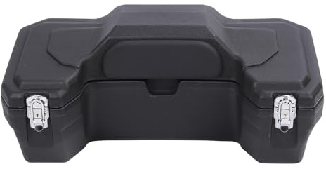 SALALIS ATV-Aufbewahrungsbox Hinten, Langlebig, 55 L, Großes Fassungsvermögen, Regensicher, Getriebebox Zum Wandern, Camping, für ATV-UTV-Modelle