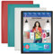 OXFORD Porte Vue Polyvision A4 80 vues / 40 Pochettes Couverture Polypro Opaque Couleur Aléatoire