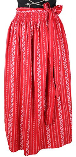Stockerpoint Damen SC-195 Maxi Dirndlschürze, rot, 46-50