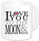 Personalised Gift - I Love You to The Moon And Back Mug Jumbo Giant 20 Oz. Ideal for Valentine's Gift, Anniversary