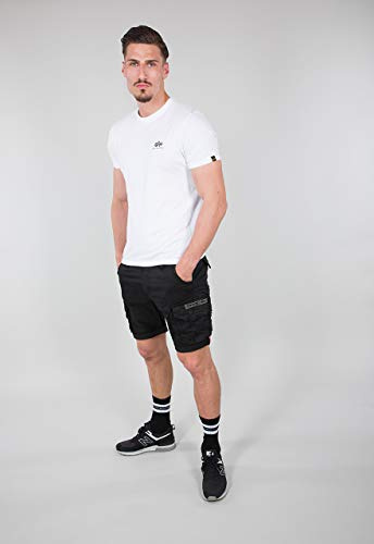 Alpha Industries Herren Crew Short Für Cargos, Schwarz, 36 EU