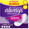 Always Discreet Incontinence Liners Women Long Plus 20 Panty Liners, (Pack of 4) Lock in Leaks and Odours, for Sensitive Bladder