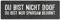DU BIST Nicht DOOF Spruch Schild Blechschild lustig witzig Geschenk