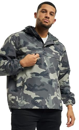 Brandit Summer Windbreaker, color: grey camo, size: XL