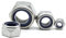 Hippo Hardware M6 (6mm) Nyloc Nuts Insert Nylon Lock Nuts Stainless Steel A2 Type T DIN985 (Pack of 1)