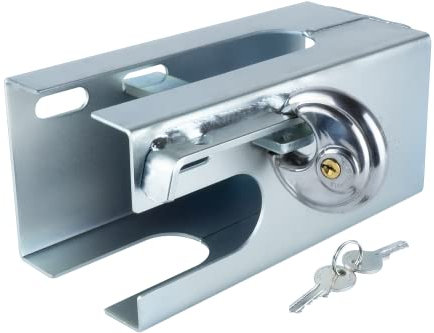 UNITRAILER PRO-Box II Anhängerschloss - Diebstahlsicherung für Anhänger, Trailer Schloss, Diebstahlschutz