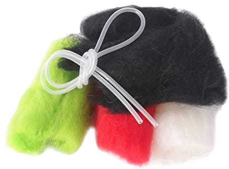 Sharplace Strike Indicator Tool Kit Fliegenfischen Posenzubehör mit Schläuchen, gemischte Farben