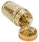 LUNYY Imitation Gold Leaf Flakes Fragments Rose Gold Leaf Sheets Flakes Gilding Painting Nail Decorations Gold Foil Flakes 3g/bottle