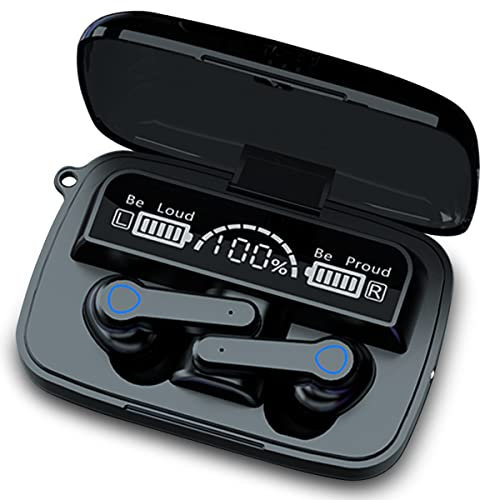Kopfhörer TWS Bluetooth kompatibel mit Samsung Galaxy M16 M06 M55 M54 M14 M04 M53 M33 M23 M13 M52 M22 M51 M32 M31s M12 M11 M31 M21 In-Ear Kabellos Ohrhörer Wireless, Smartphone:Samsung Galaxy M31s