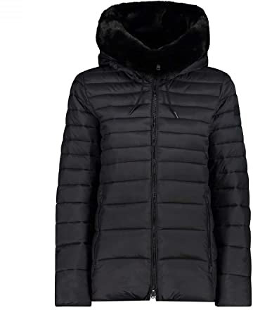 CMP - Woman Jacket Fix Hood, Woman, Nero, 44
