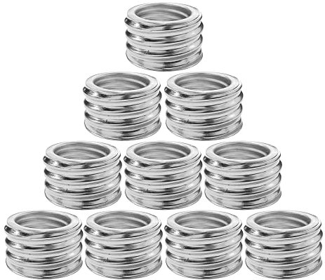 10 Pcs Convertisseur Douille E40 à E27,Douille de Lamp Adaptateur,pour ampoule E27 et douille E40,PBT ignifuge,Convertisseurs pour Douille pour ampoules LED et ampoules à incandescence et ampoules CFL