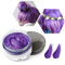 Haarwachs Temporäres Haarfarbe Wachs, Unisex Haarfärbemittel Wachs, Waschbares Pflanzenformel Mattes Natürliches Buntes Haarwachs (120g Lila)