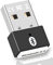 USB Bluetooth 5.3 Dongle de l'adaptateur pour PC, Longue Distance / 100m Adaptateur récepteur Bluetooth pour écouteurs Clavier Souris Prend Charge (Black and White)