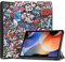 XITODA Funda para Blackview Tab 7 Pro/Oscal Pad 10,Protección mit Stand Función Funda para Blackview TAB 7 Pro/OSCAL Pad 10 10.1 pulgadas Tablet,Graffiti