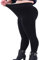 Seawhisper Bauchweg Leggings Damen Leggins Große Größen 56 Schwarz