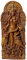 Marsrut Gaia Mutter Erde Skulptur Idol Figuren aus Kunstharz, Schutzengel, Fee, dekorative Statuette, Geschenke für Heimdekoration, Artikel für spirituelle Heilung und Frieden
