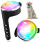 Tubasion 2 Stück Leuchtanhänger für Hunde, Leuchthalsband Hund Aufladbar, USB-C & wasserdichte Hundelicht für Laufen, Camping(RGB)