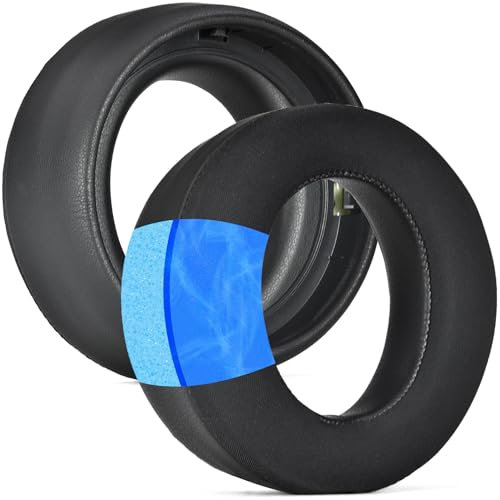 defean Cuscinetti auricolari di ricambio compatibili con cuffie wireless Sony PlayStation PS5 Pulse Elite, con schiuma per isolamento acustico (gel rinfrescante)