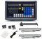 RWRAPS 2-Achsen-Kit Fräs-Drehbank-Grider-Digitalanzeige mit 2 optischen 5-µm-Linear-Skalen-Encodern(0.005mm Complete kit)