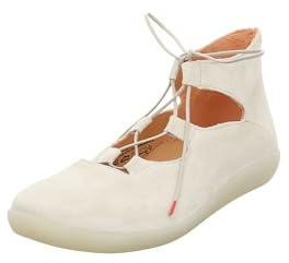 Think! Damen Nature chromfrei gegerbte nachhaltige Halbschuhe, Oats 4000