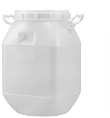 MJHETCY Reservoir Eau Potable 50L/85L FUT Alimentaire avec Un Couvercle étanche Baril pour Mariner Le Chou, Les Concombres, Le Stockage des Aliments, pour l'eau Plastique(Size:50L)