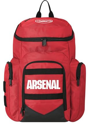 FOCO Officially Licensed Arsenal FC Football Explorer Red Backpack