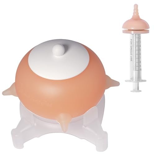 Doggiema Milchfutter für Welpen, Nipple Puppy Bottle, Futter für Welpen, Bubble Milk Bowl