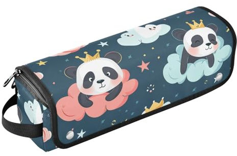Hair Tools Reisetasche Cartoon Prinz Panda in Wolken Tragbare Hot Tool Mat Bag