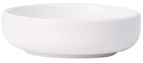 DDKYHU Ciotole per Salsa, Ciotole di soia per Immersione, Set di Piccole Ciotole Laterali in Ceramica, stoviglie Rotonde in Porcellana (Bianche)